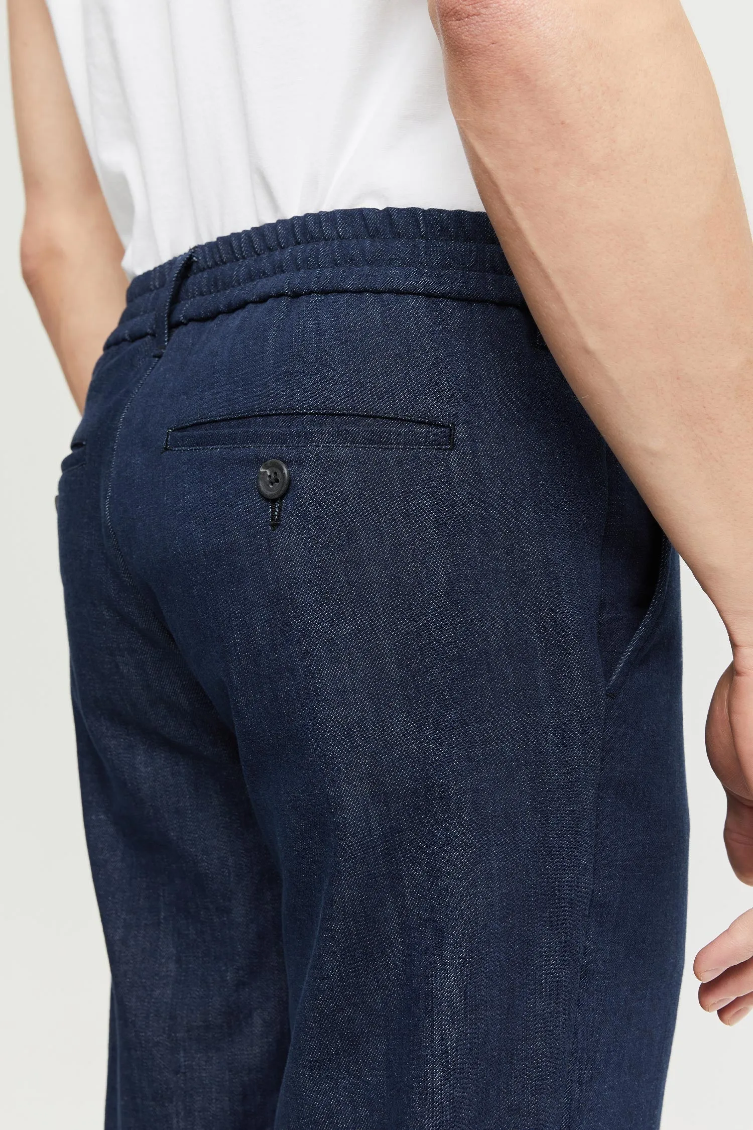 Seppo Denim Trousers Blue