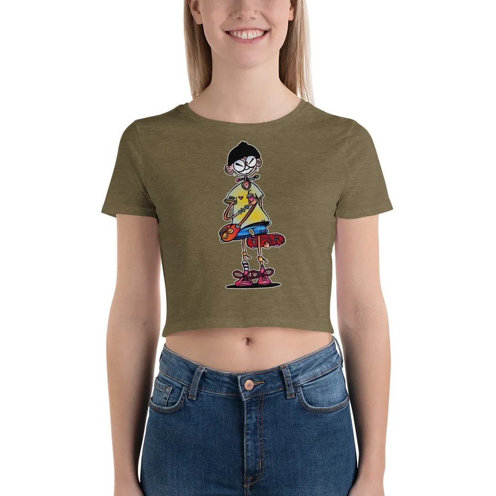 Skater - Women’s Crop Tee