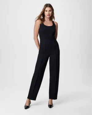 SPANX® Ponte Corset Barrel Leg Jumpsuit