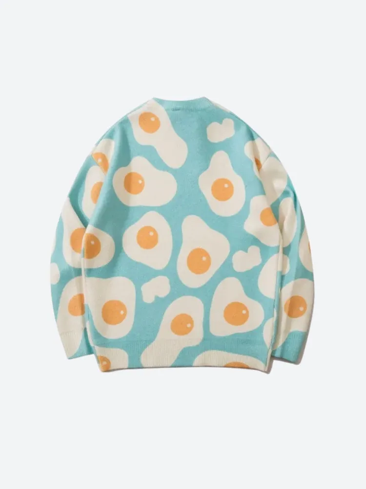 Sunny Side-Up Egg Sweater