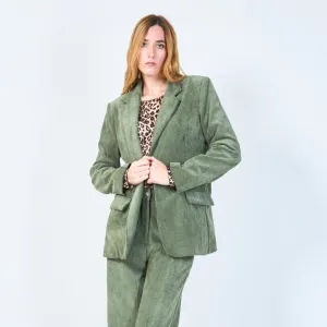 Tailored corduroy blazer wholesale