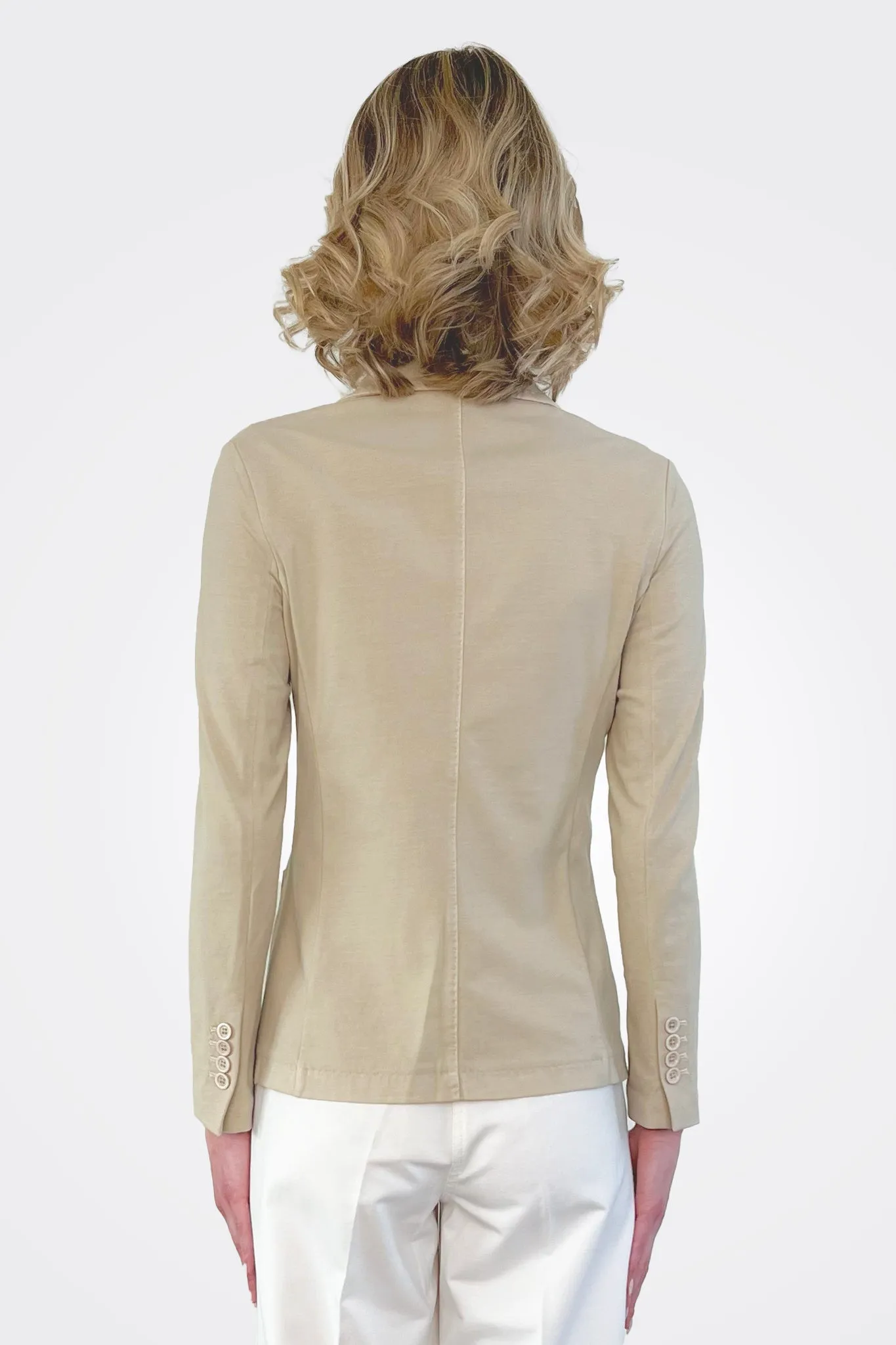 Tailored Jersey Blazer - Alba