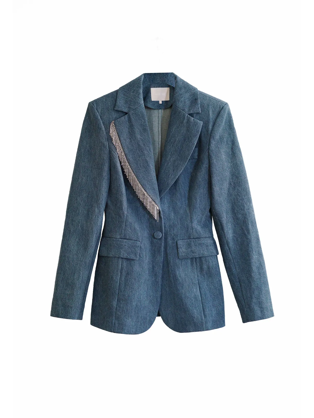 Terry Denim Blazer