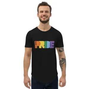 Unisex PRIDE Curved Hem Tee