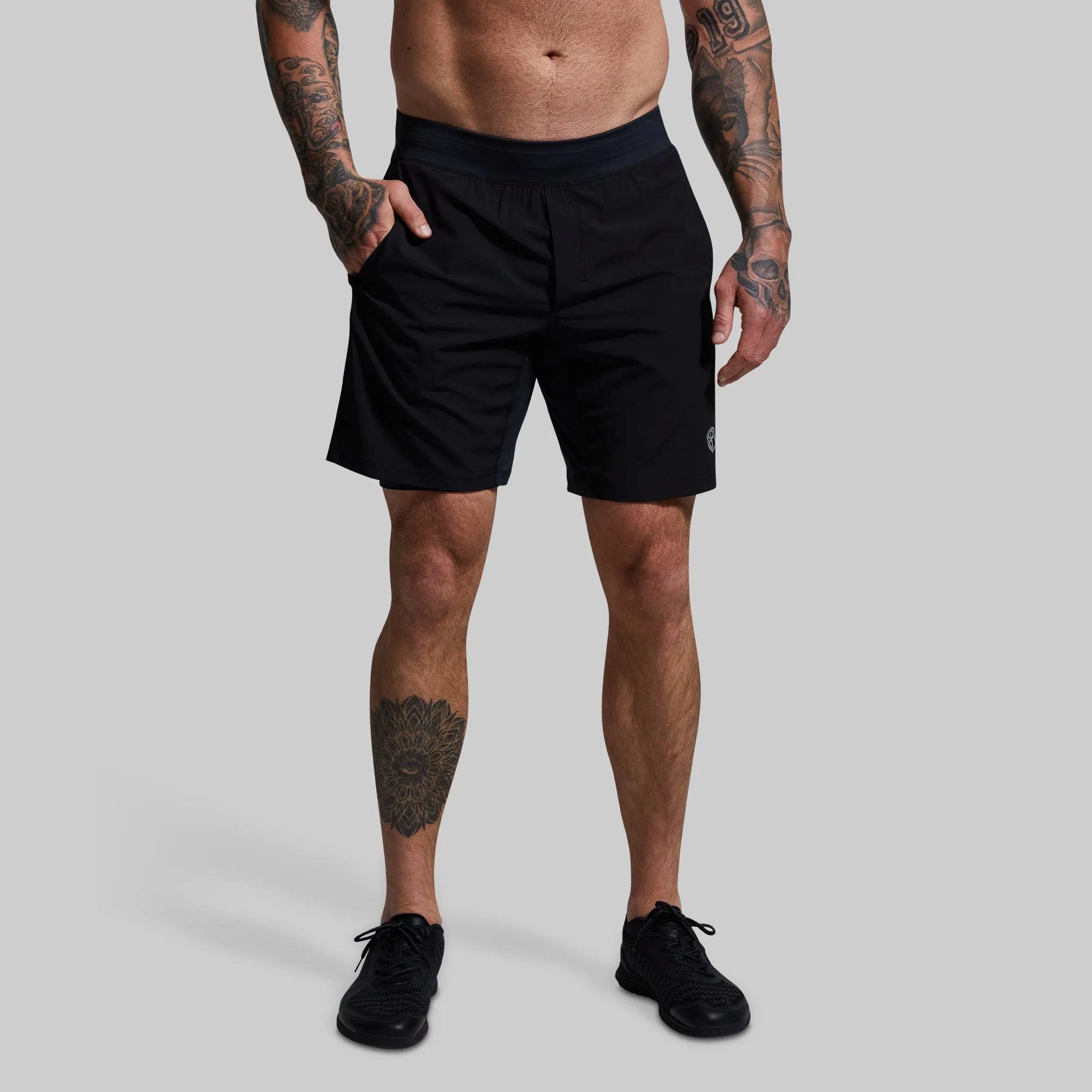 Versatile Short w/ Compression 9" (Black)