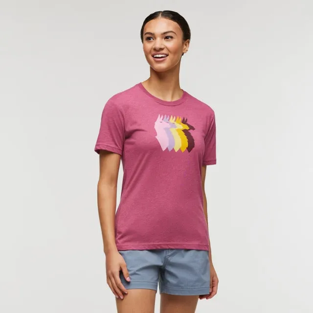 W's Llama Sequence Organic T-shirt