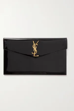 YSL Uptown Clutch Bag (Black)